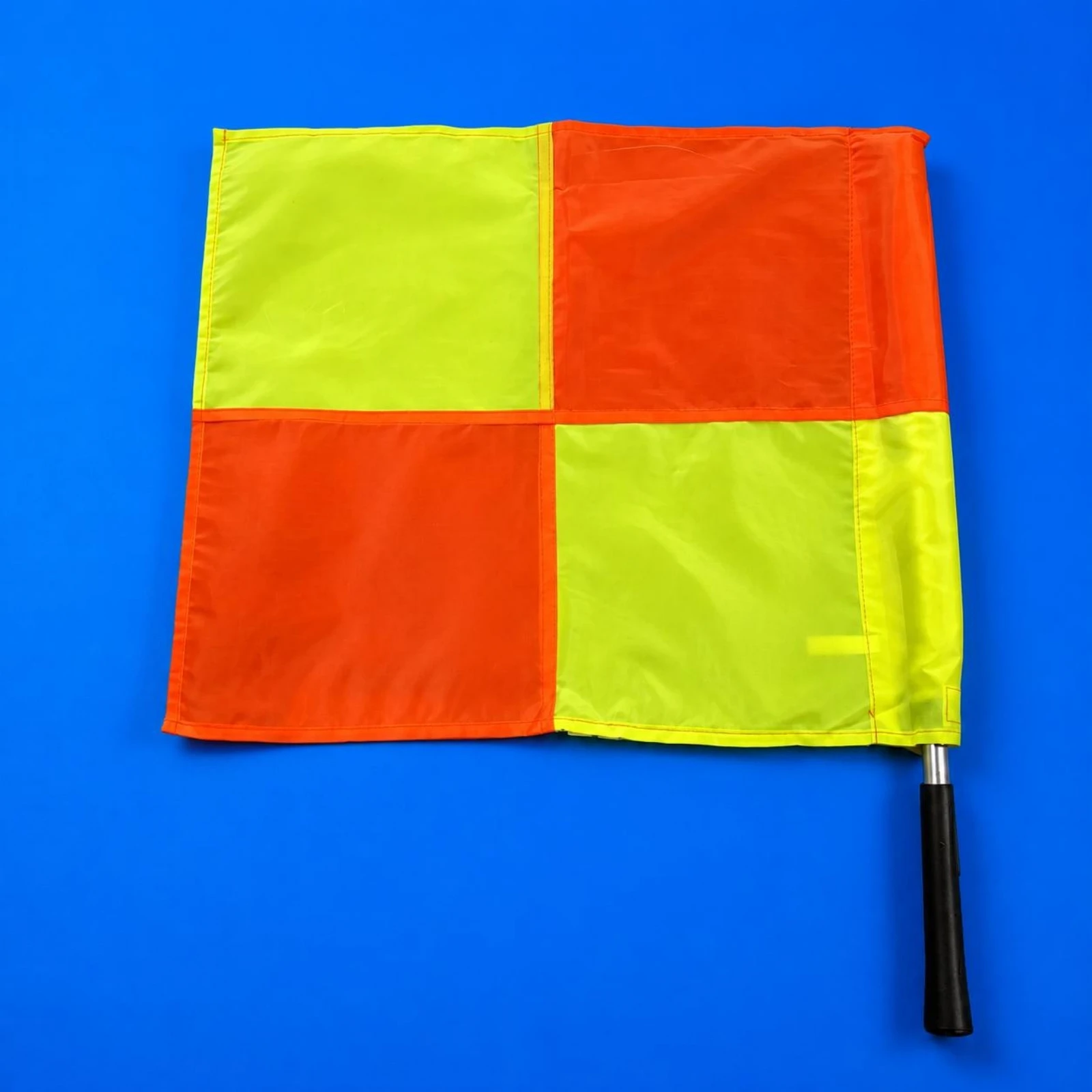 2 Pieces Football Linesman Flag Kit High Visibility Linesman Flag Sports Equipment Bright and Eye-Catching Easy to Carry view 5