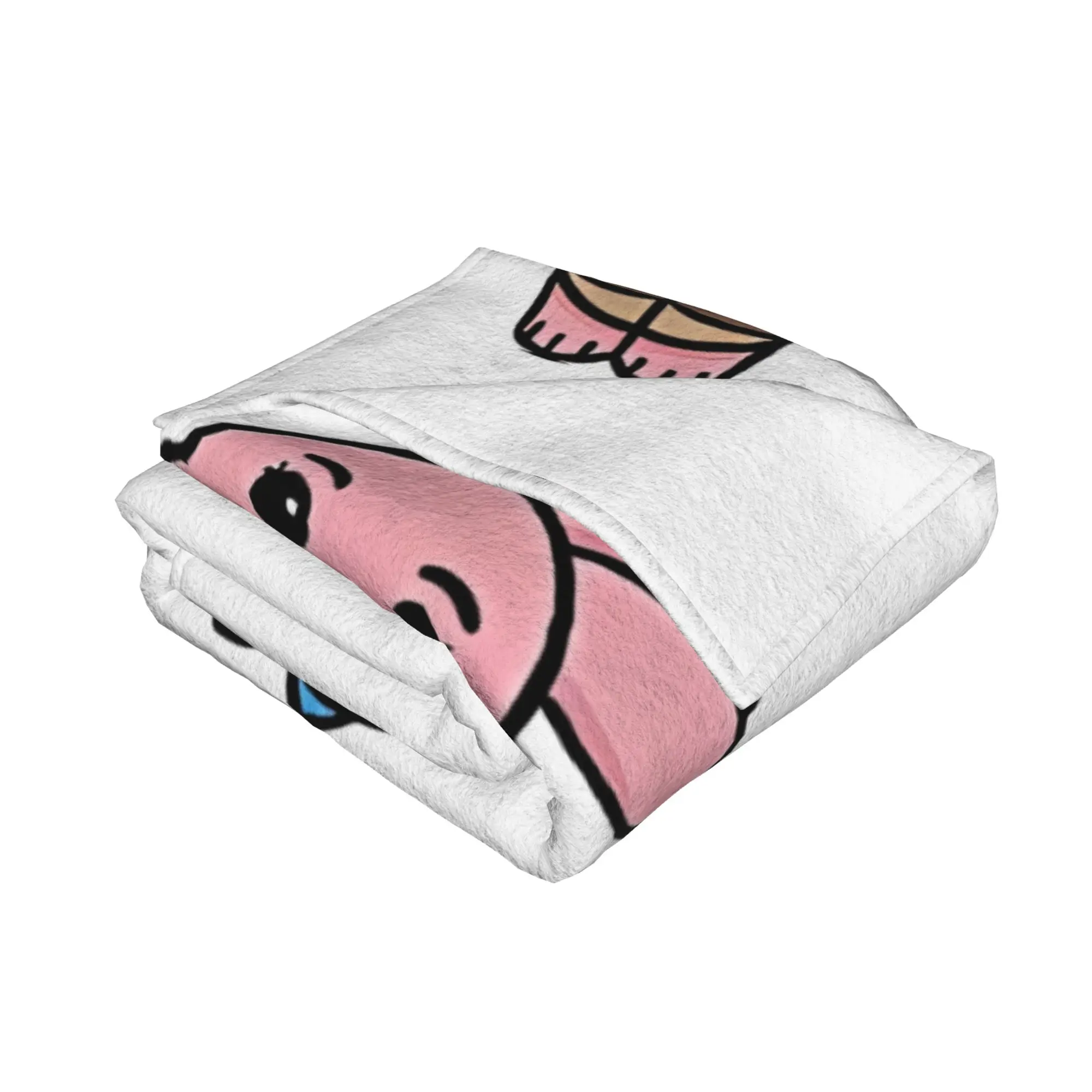 1PC home Cute Room Decor white poster Blanket Throw Blanket tThe Amazing World of Gumball Novelty Warm Blanket All Season