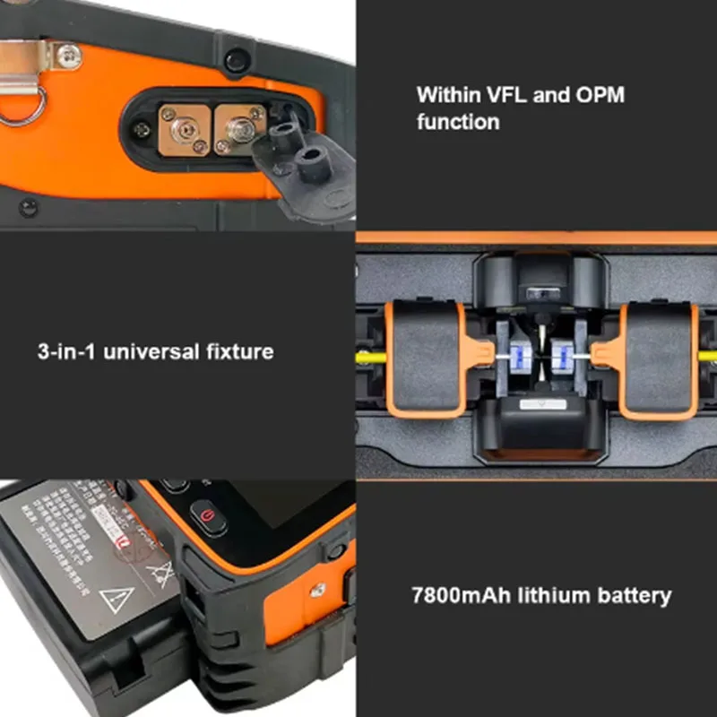 Free Shipping Signalfire AI-6C+ 8S Splicing 18S Heating Automatic FTTH Fiber Optic Splicing Machine Fiber Welding Machine