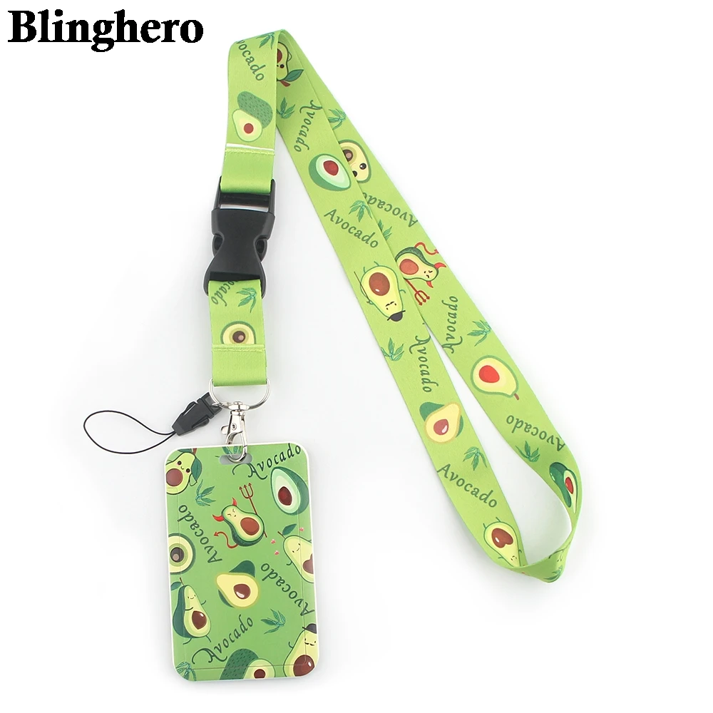 Sangle de cou à motif de fruits d\'été, ULde suspension pour clé, carte d\'identité, sangles de téléphone portable, lanière WaterNeutrHarvey,