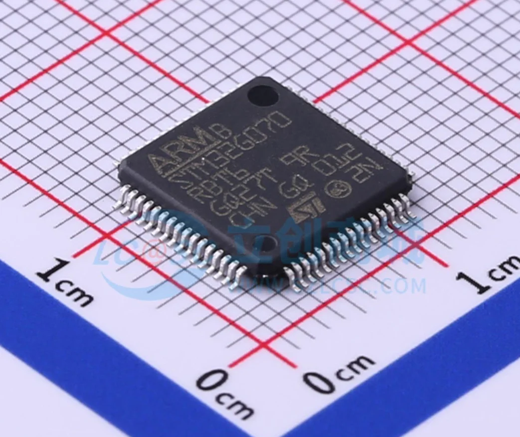 8PCS  STM32G070RBT6 Package: LQFP-64 (10x10) 100% original imported authentic products