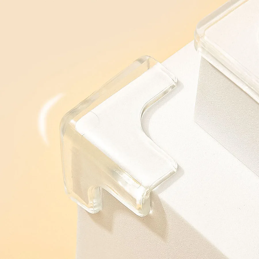 12 قطعة سلامة الطفل البلاستيكية حامي الجدول ركن نافذة حافة غطاء للحماية المضادة للتصادم حافة الحرس