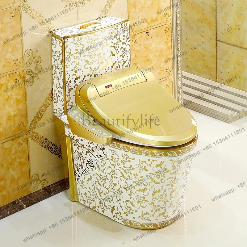 Toilet golden smart toilet cover instant toilet cover body cleaner automatic cleaning and drying