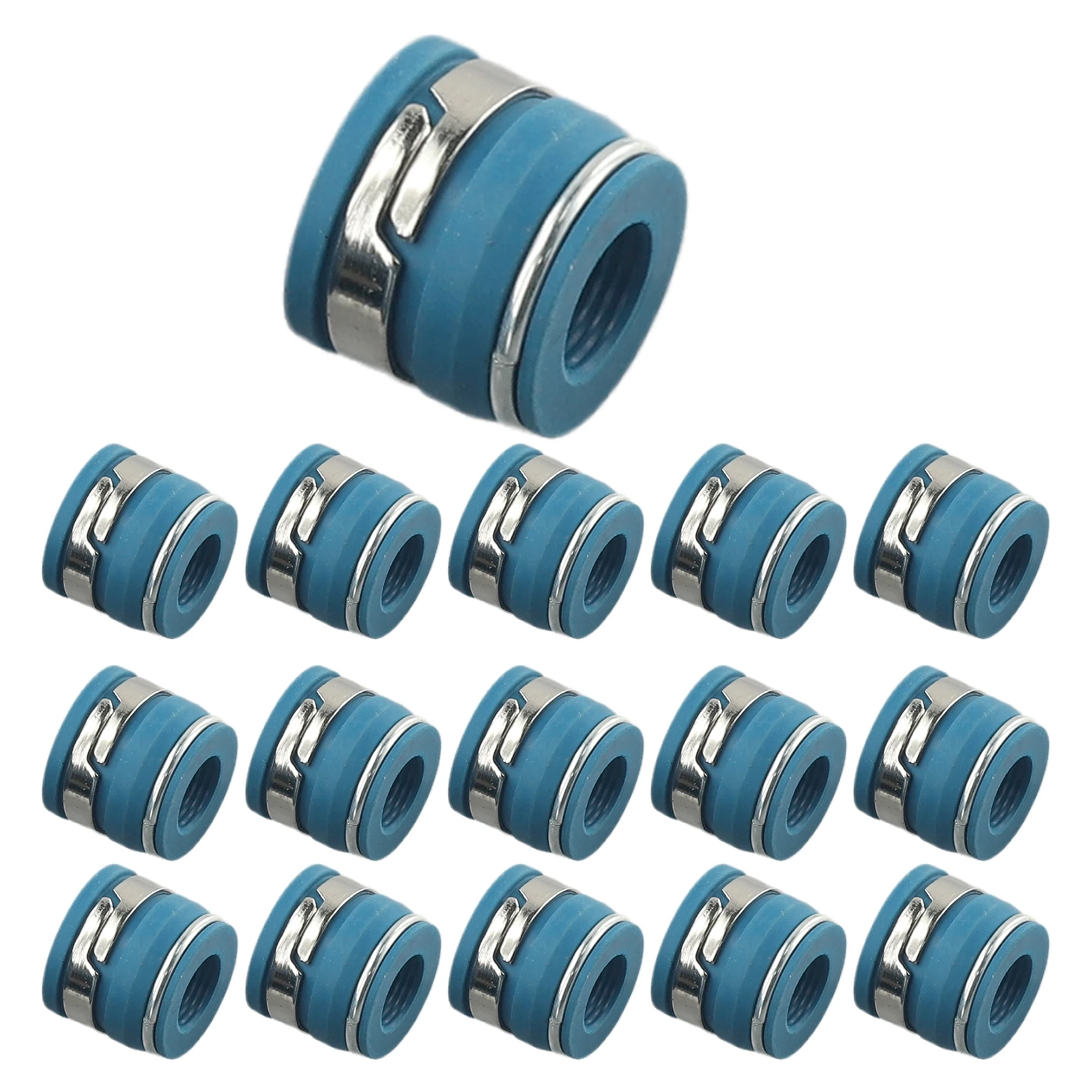 

16pcs Car SBC Valve Stem Oil Seal SSI-SBC11 32X500PO-VVS For Chevy For Chevrolet Small Block Performance Valve Stem Seals