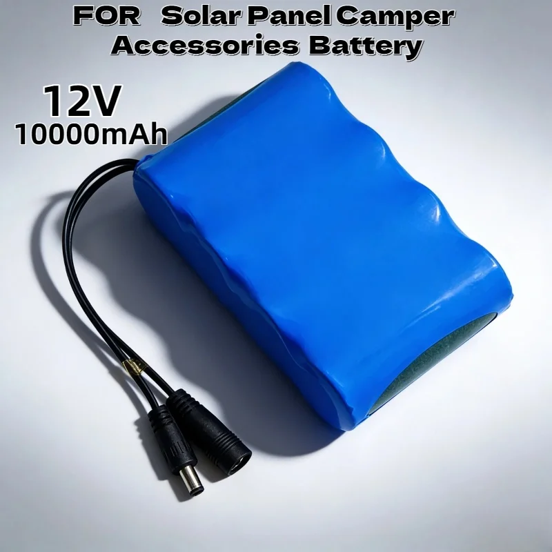 

Аккумулятор LiFePO4 Aleaivy 12В 10Ач с зарядным устройством 14.6В 20А, BMS с защитой по общему порту, высокая емкость для солнечных панелей и аксессуаров для кемперов