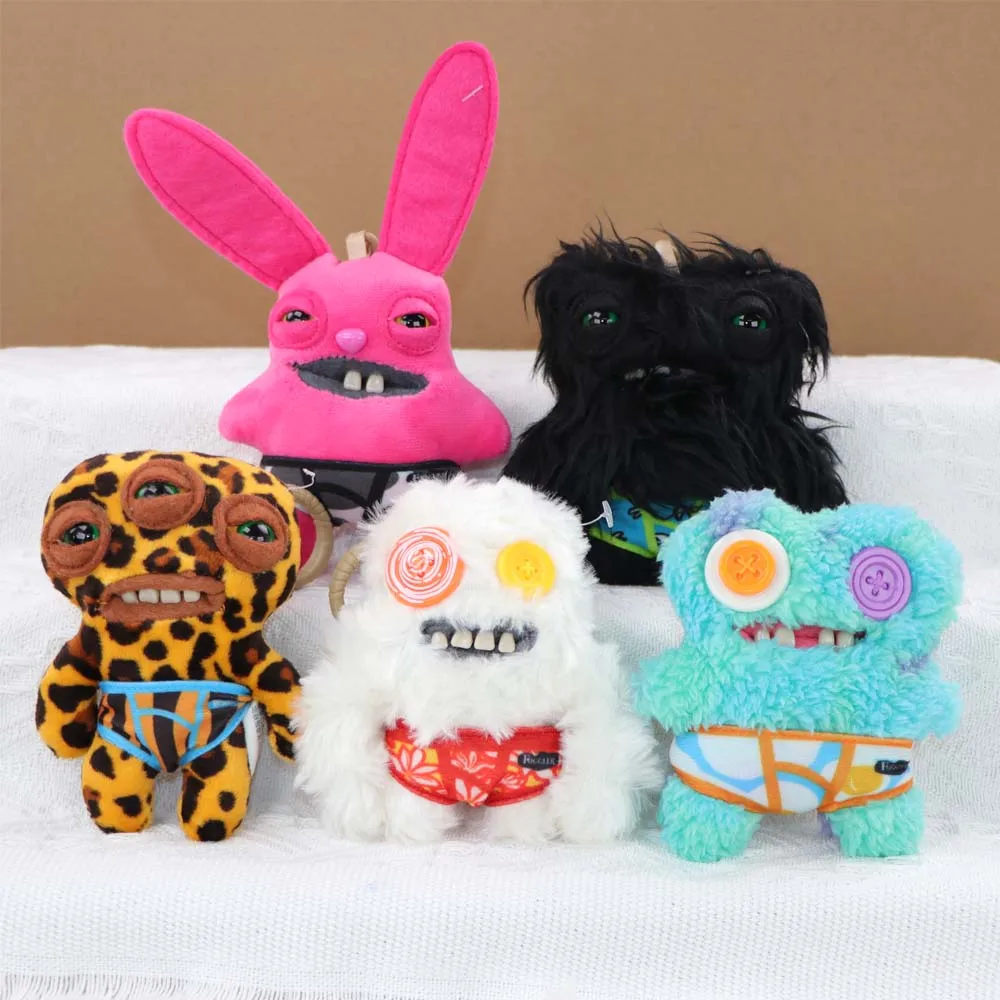 11CM Fuggler Lustige Hässliche Monster-Plüschtiere Schlüsselanhänger Kawaii Fugg Puppe Monster-Kaninchen Niedliche Stofftier-Anhänger Geschenke – Detail 5