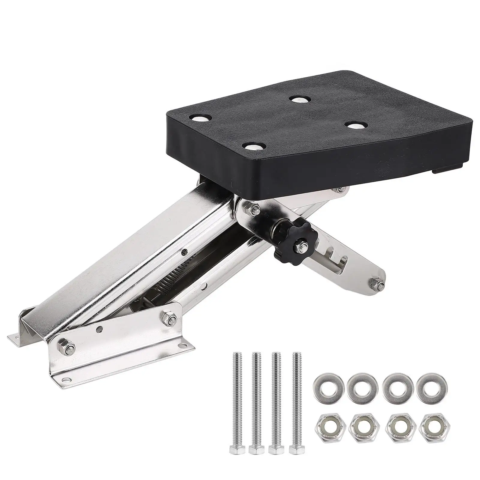

Outboard Mounting Boat Motor Stand Bracket 304 Stainless Steel for 2 5HP 110 lbs for 2 -Stroke Outboard Engine