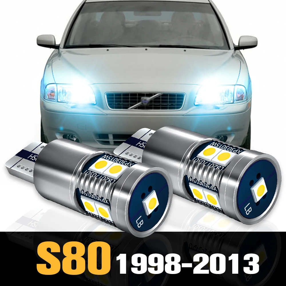 

2pcs Canbus LED Clearance Light Parking Lamp Accessories For Volvo S80 1998-2013 2004 2005 2006 2007 2008 2009 2010 2011 2012