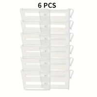 Séparateur d'espace pour réfrigérateur réglable 6/12 – Organisateur extensible pour boissons et sauces – Maximisez le stockage du réfrigérateur, organisé bien 5