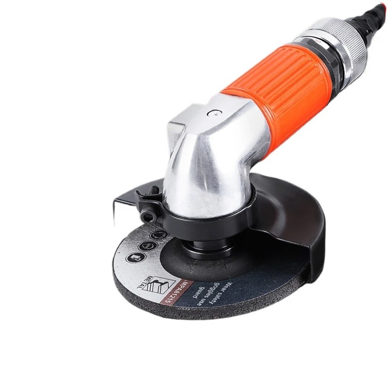 For 4 Inch Pneumatic Angle Grinder 100mm Steam Grinder, Pneumatic Grinding Wheel Grinding and Polishing Machine