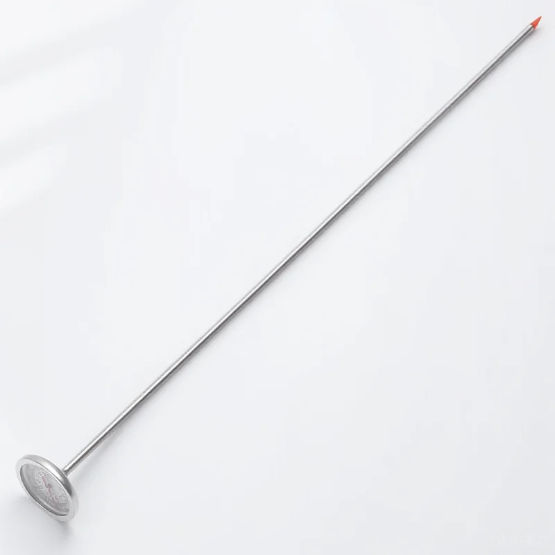

Soil Thermometer 304 Stainless Steel Extra Long Probe Gauge Compost Professional Measuring Tool Gardening Lightweight