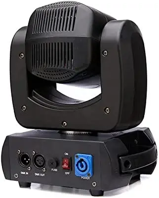 Imagem -03 - Moving Head Led 100w Feixe Dmx Luz com Cores Gobos Rotação Prisma Efeito Som Chegar para dj Festa Clube Evento