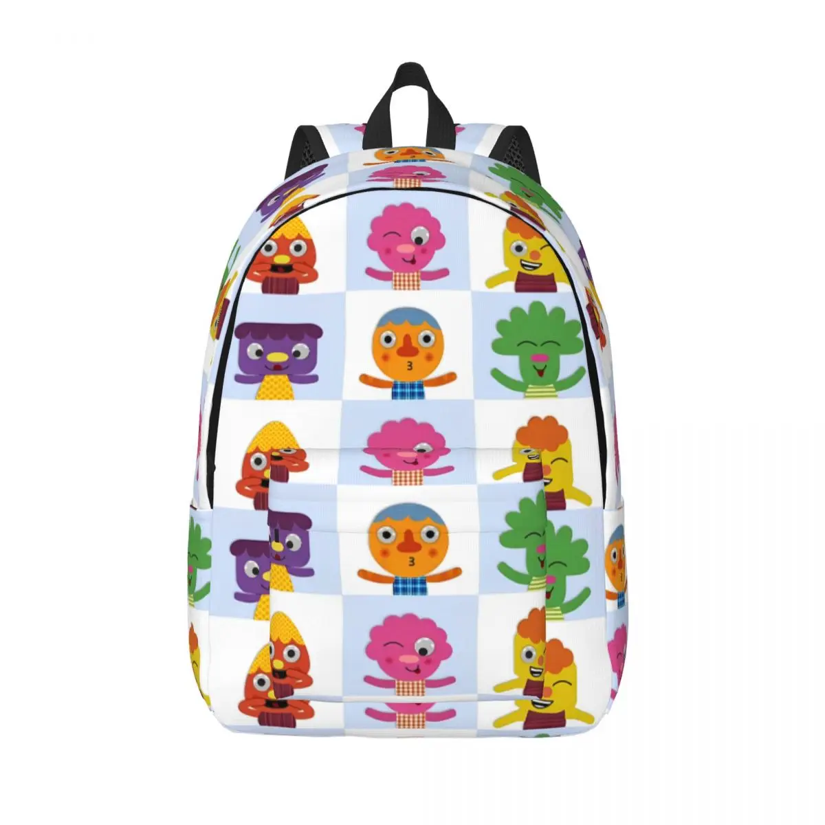 Noodle & Pals Micro Super Simple Backpack Sports School Hiking Travel Nursery Rhymes Songs Daypack Laptop Computer Canvas Bags