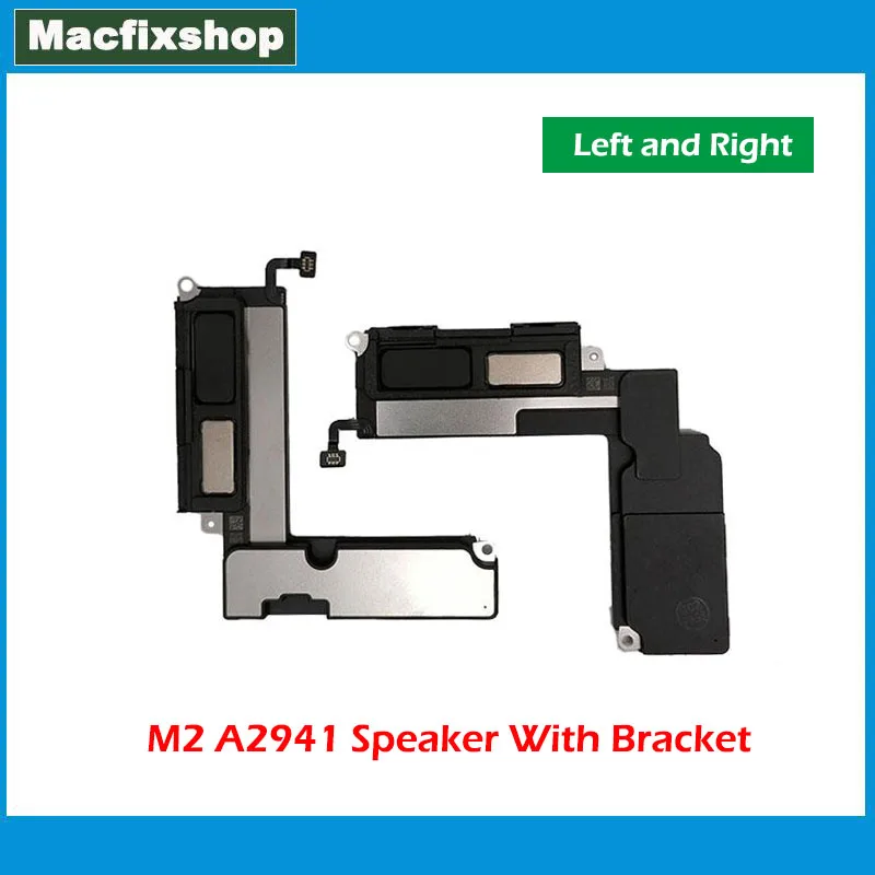 

Original Laptop Speaker Set For Macbook Air Retina M2 15.3" Right and Left A2941 Loudspeaker Pair With Bracket 2023 Year