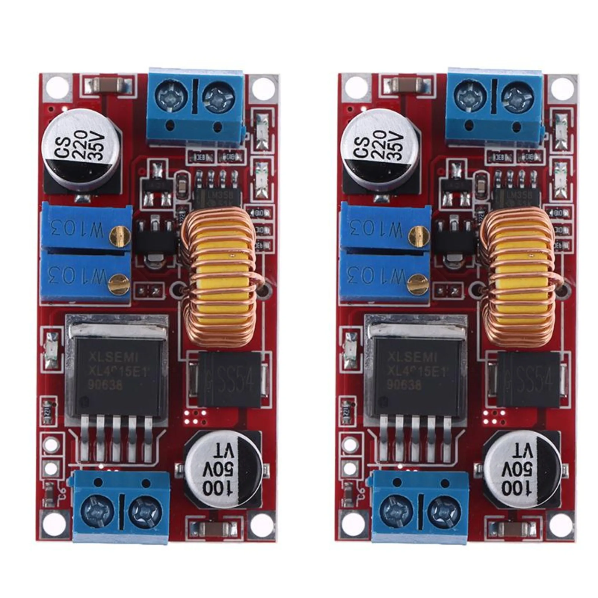 XL4015 5A DC-DC Adjustable Converter 4-38V To 1.25-36V Lithium Battery Step Down Charging Board Led Power Converter