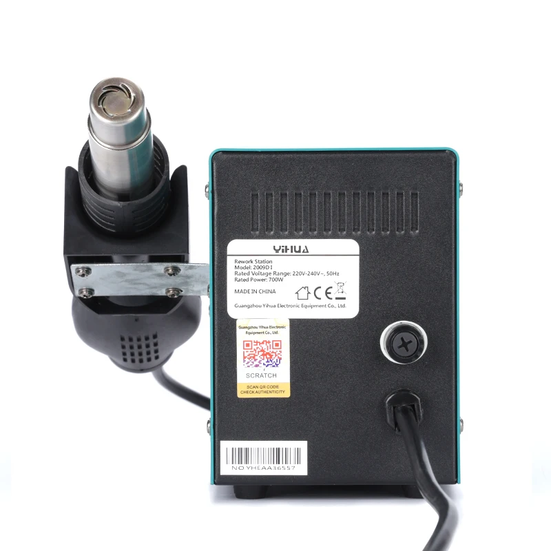 YIHUA 2009D-I محطة إعادة تشغيل الهواء الساخن 4 طرق شاشة ديجيتال محطة إعادة العمل BGA لأداة إصلاح الهاتف رقاقة BGA PCB #6