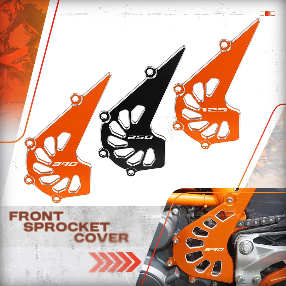 

2025 For DUKE RC 125 200 250 390 2013 2014 201 2016 2017 2018-2024 Motorcycle Front Sprocket Guard Protector Chain Guaud Cover