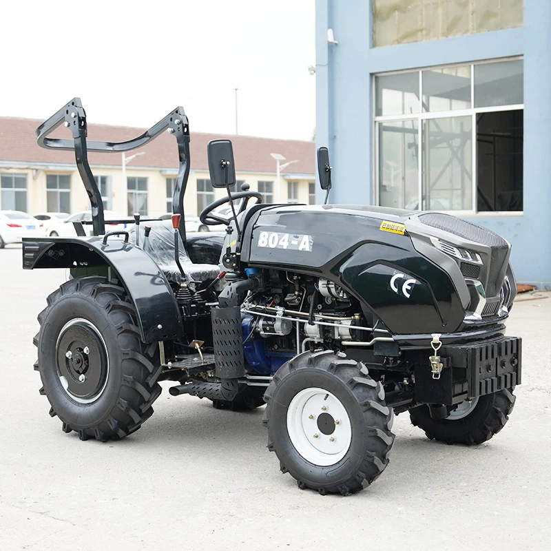80PS Traktor Maßgefertigte 4WD Landwirtschaftsmaschine Dieselmotor CE EPA Euro 5 Kompakte Landwirtschaftliche Ausrüstung Kostenloser Versand – Detail 2