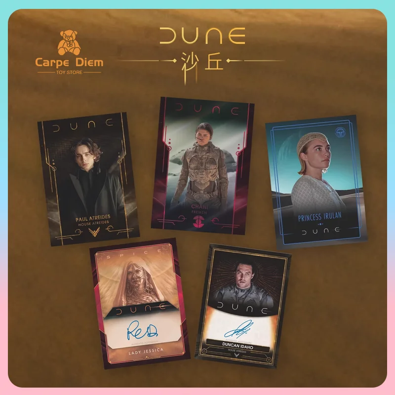 Original 2024 Topps Dune Chrome Series Collection Cards - Value / Hobby Box Movie Peripheral Collection Toys Boys Gift