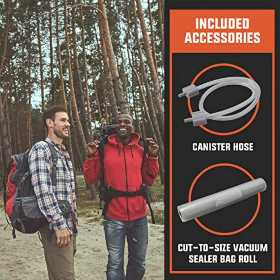 12 Commercial Grade Vacuum Sealer with User Friendly Design for Efficient Food Preservation and Sous Vide Cooking Offers 28 Vac