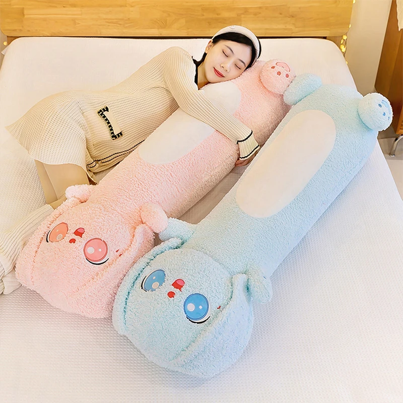 

Kawaii плюшевый кролик, игрушка-кролик с длинными ушами, мягкая подушка для детей, девочек, подарок на день рождения, Рождество для друзей, подруги