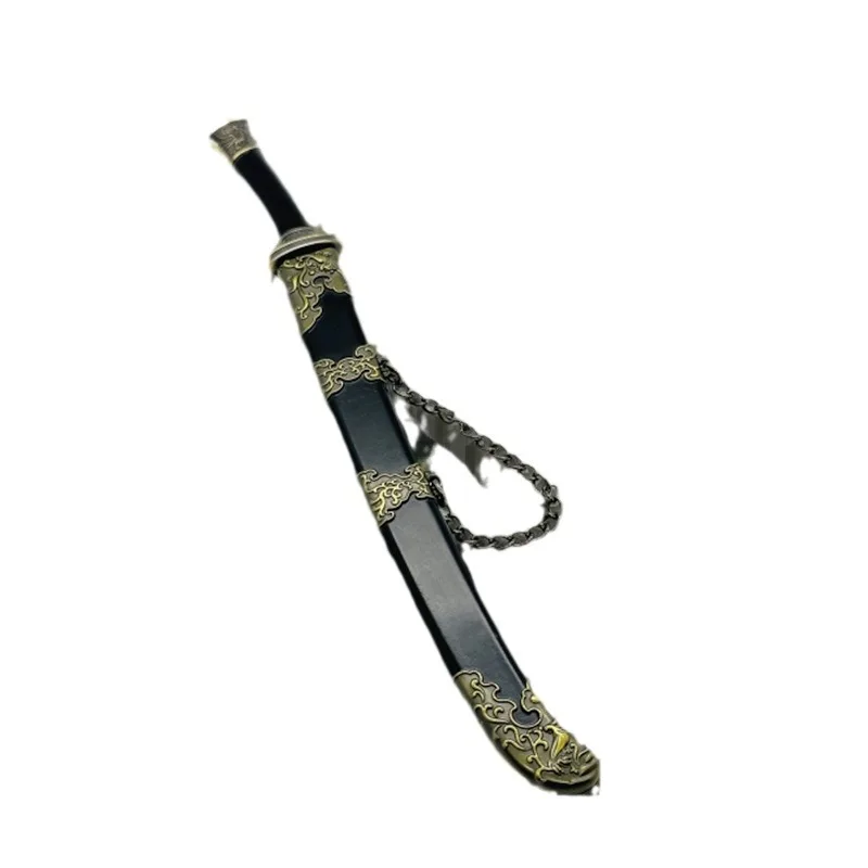 22 سنتيمتر نموذج سيف معدني رائع ، Xiuchun Dao ، ملحقات لعبة لعب الأدوار ، زخرفة عرض سطح المكتب ، هدية فريدة لعشاق