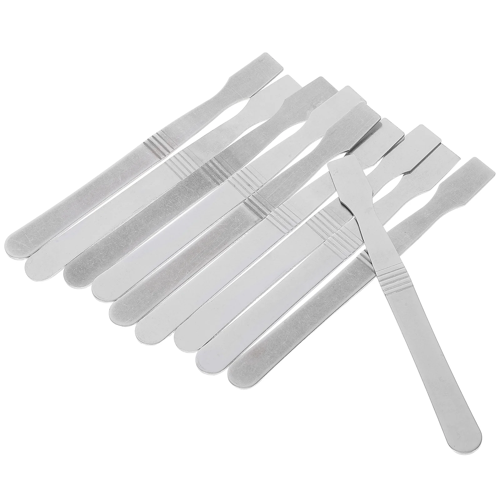 

10pcs Stainless Steel Pry Tools Thin Edge Liquid Crystal Disassembly Scraping Blade Circuit Board Safe Handling
