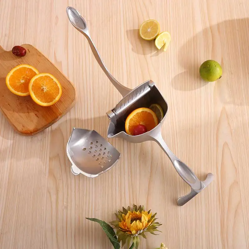 

1PC Aluminum Alloy Lemon Squeezer Hand Press Juicer Tool for Orange Pomegranate Lime Citrus Fruits Manual Juice Maker Kitchen