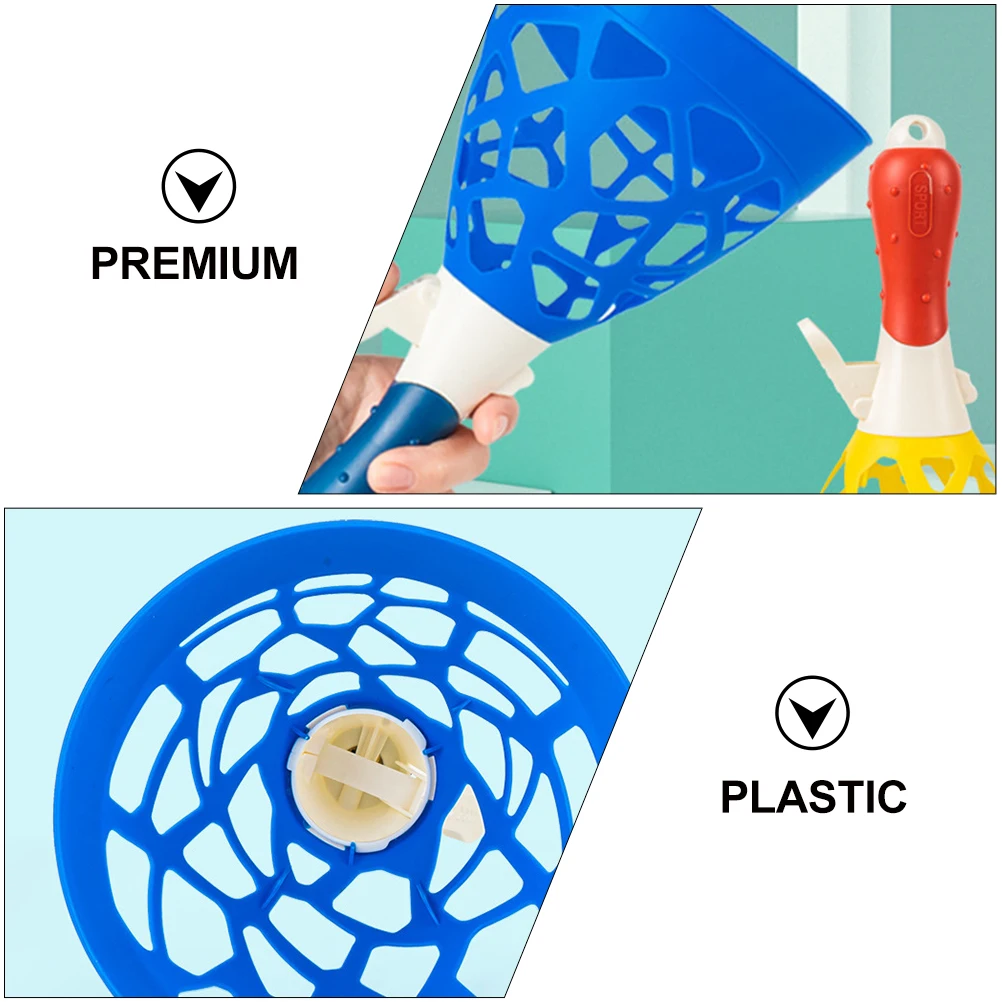 Plastikowe Piłeczki do Łapania Zabawka Rodzinna Dziecięca Akcesoria Gra Plaża Park Basen Plastikowy Wyrzutnik do Łapania Aktywność dla Dzieci