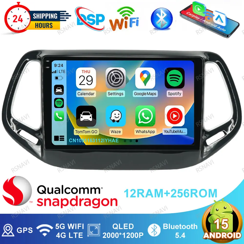 Android 15 Car Radi…