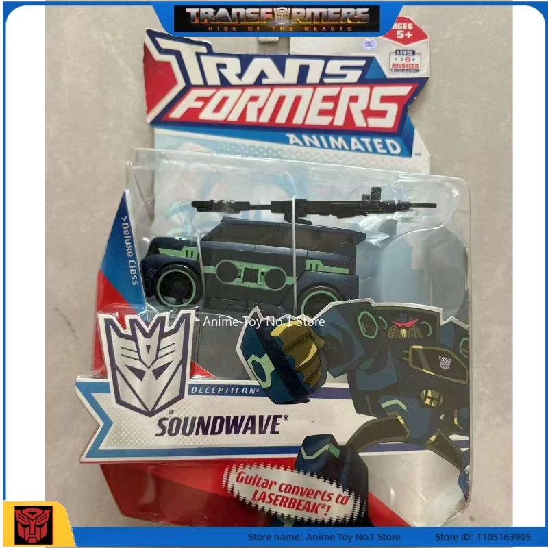Original Transformation Robot Model tfa Sound Wave Anime Action Popular Favorites Figure Deformation Optimus Prime Toys  Gifts