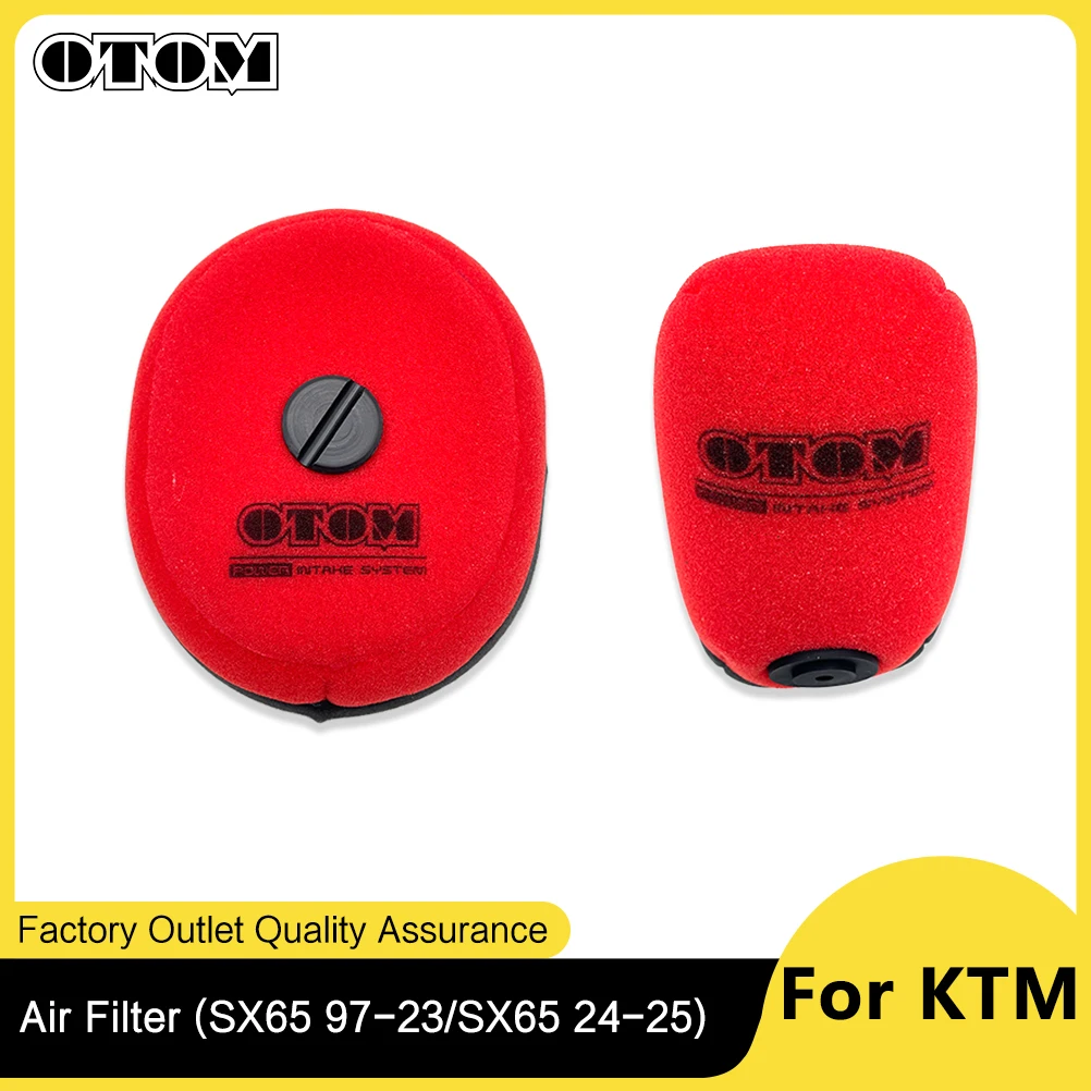 OTOM Motorcycle Air Filter Sponge Cleaner For KTM SX SMC LC4 DUKE 400 625 Adventure 640 HUSQVARNA TC GASGAS MC 65 1997-2025