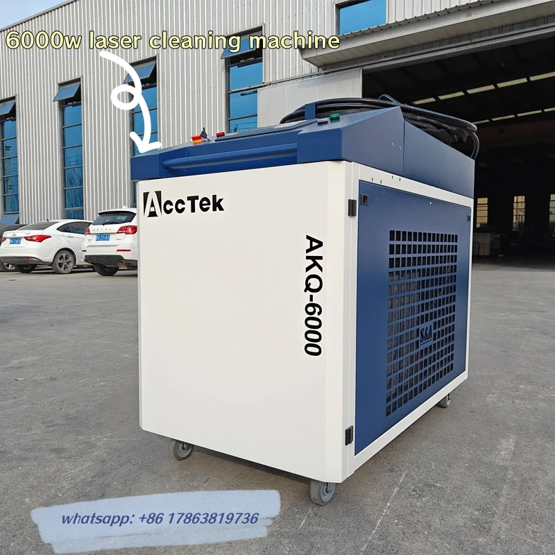 

Sale Price 1500W 2000W 3000W 6000W Handheld Laser Cleaning Machine For Car Body Steel Rust Oil Dust Remove