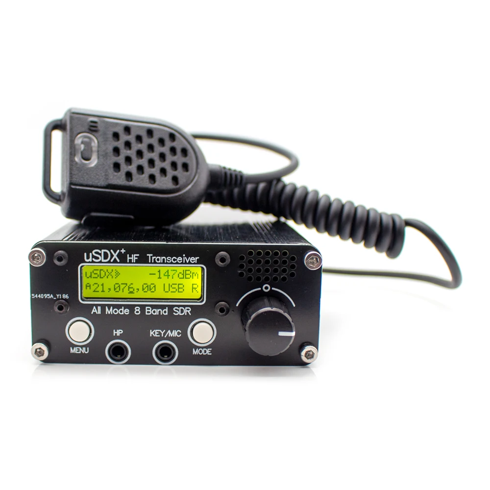 uSDR uSDX+ Plus 8 Band V2 10/15/17/20/30/40/60/80m SDR All Mode HF SSB QRP Transceiver + 4000mAh Battery