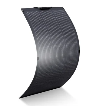 Allpowers ALLPOWERS Flexible Solar Panel 100W Monocrystalline Solarpanel Solar Module Solar Cell Photovoltaic for Boat Roofs Garden RV