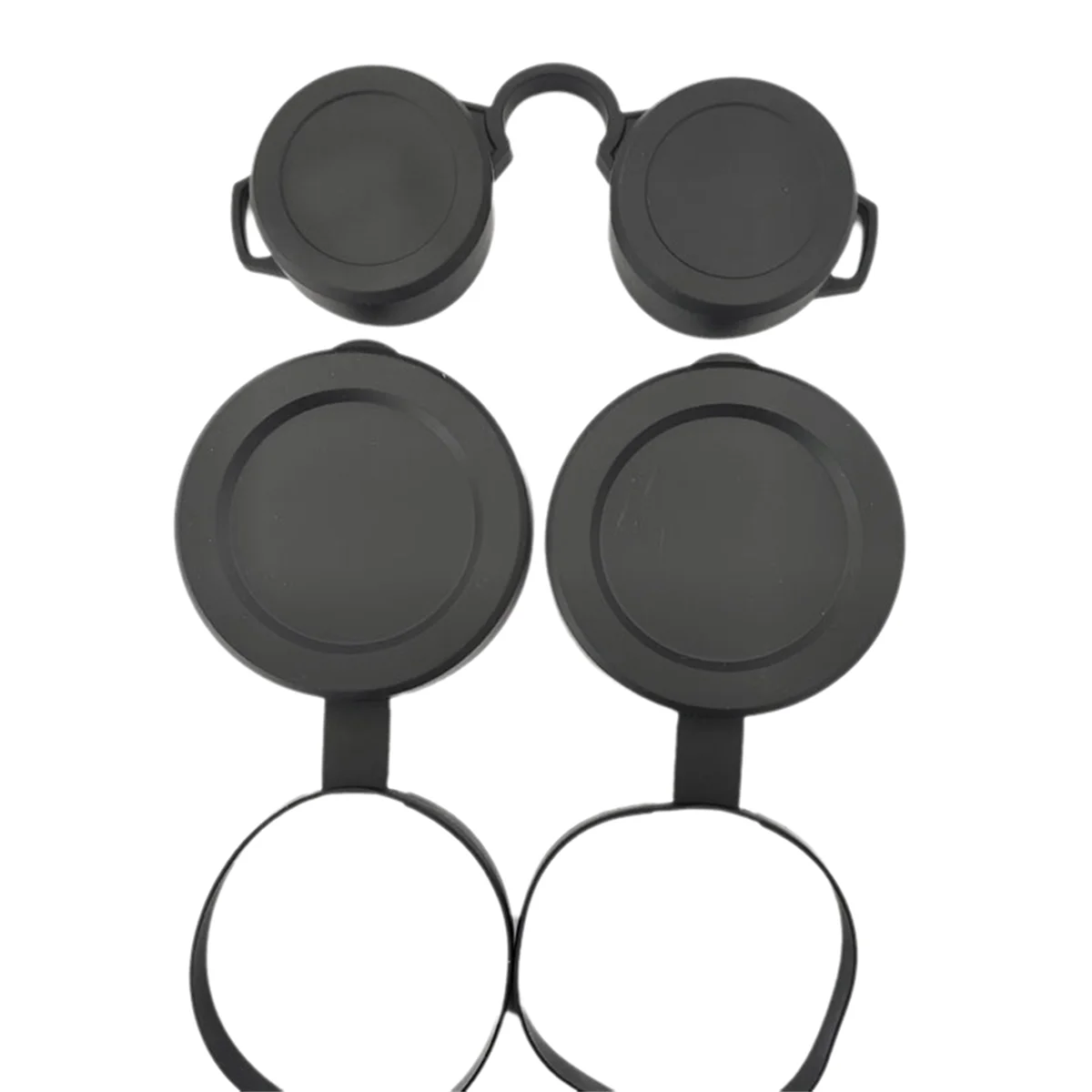 ABXHA Binocolo Tappi protettivi per lenti in gomma Copriobiettivo per oculare binoculare Copriobiettivo Copriobiettivo per telescopio Protezione per lenti A