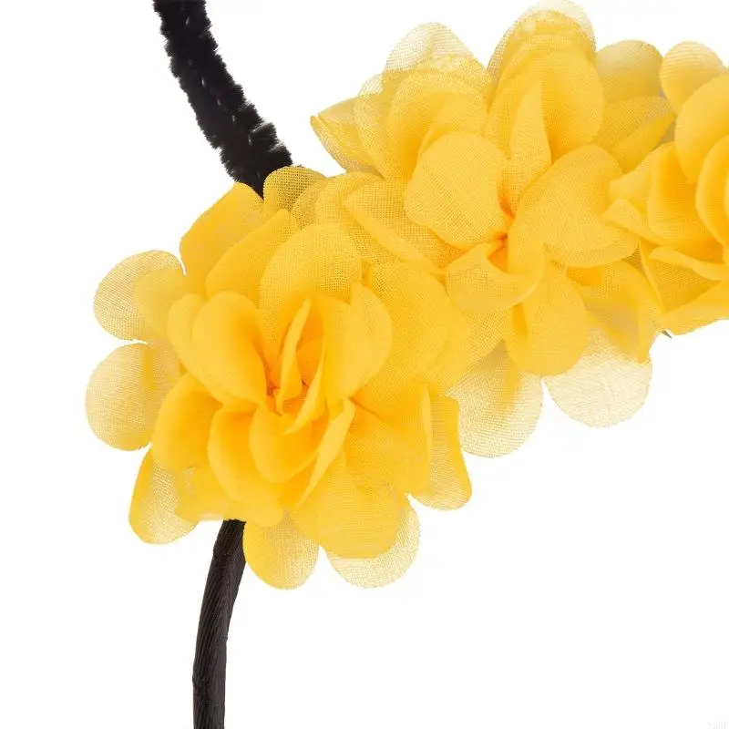 N58f Tier Kostüm Set Biene Ohren Stirnband Flügel -Röcke für Kinder Mädchen Halloween Party Kostüm Tier Cosplay