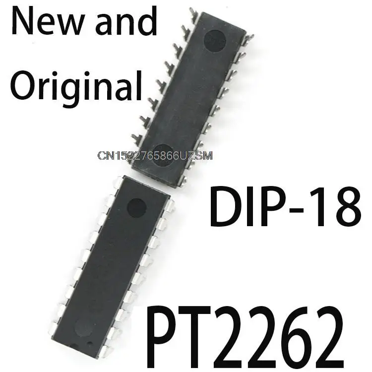 10PCS New and Original  DIP18 PT2262 DIP new and original IC PT2262