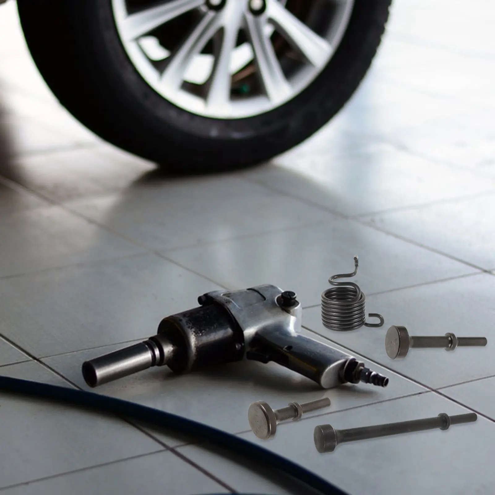 

Набор пневматических молотков-заклепочников 1 шт., тяжелый пневматический заклепочный молоток, портативный инструмент для дюбелей и заклепок, для использования в мастерских