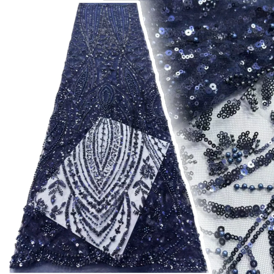 

Роскошный уникальный шарм, изысканный модный дизайн, ткань ручной работы с вышивкой, сетчатые кружевные бусины для изготовления женского свадебного платья 1095