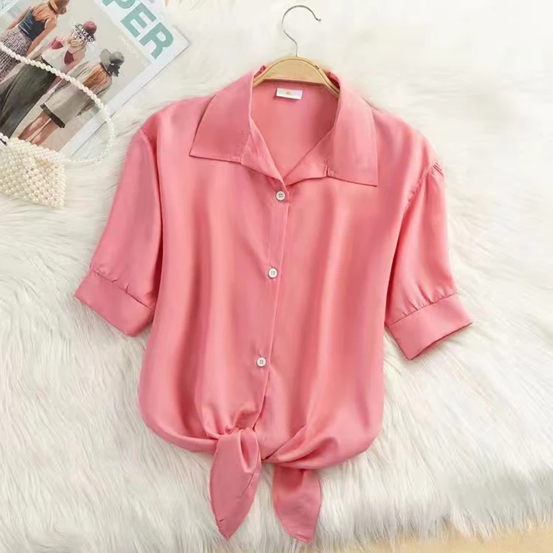 Polychrome Womens Blouse Shirt Summer  Holiday Loose Short Sleeve Casual Tops And  New Plus Size Blouses Women Blusas 4xl Tops
