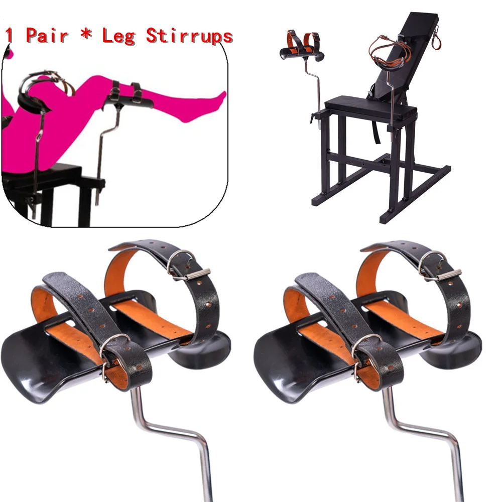 Foot Rest for Sex Chair Furniture Accessories Leg Stirrups Binding BDSM Bondage Frame Sex Toys for Couples Gay Adults