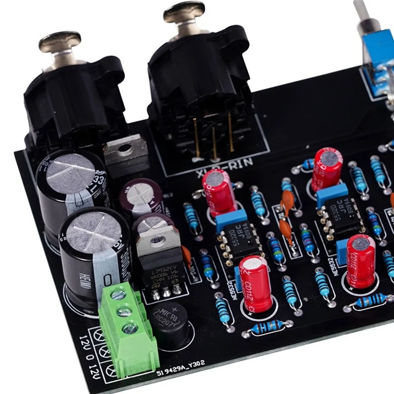 Balanced Input Power Amplifier Board Non-Balanced Input Turn Balanced Output Board Dual Channel DIY Home Audio Amplifier