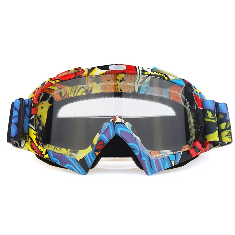 

Motorcycle Goggles For Men Motocross Sunglasses Safety Protective MX Night Vision Helmet Goggles vintage Driving Glasses
