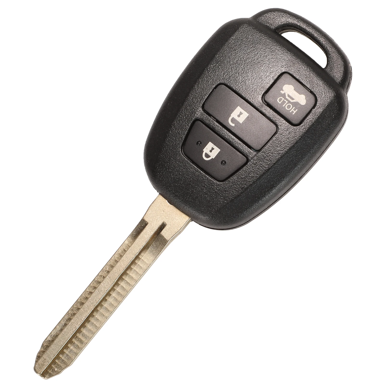 BEST KEY  Remote Car Key Shell for Toyota Camry Prius 2012 2013 2014 2015 2016 2017 Corolla RAV4 Key Case TOY43 2/3/4 Buttons