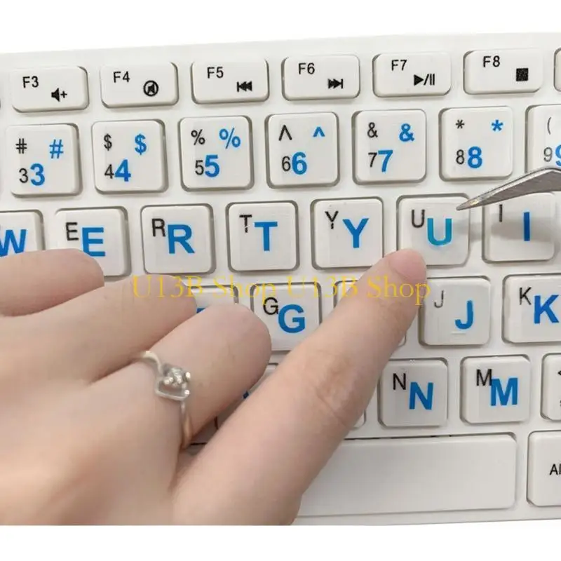 U13B Keypad -Schutzfilm Keyboard -Aufkleber English Letter Film Keypad Cover Folie