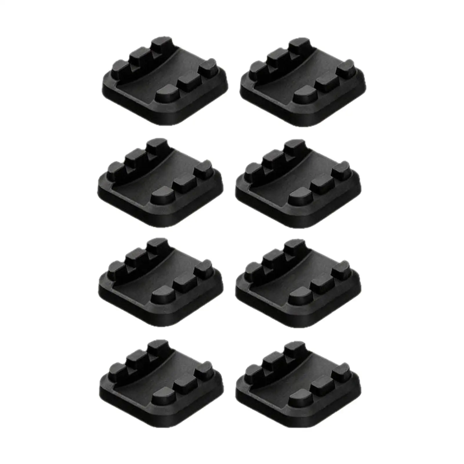 Grill Leveling Shim Rubber Griddle Base Support for Sloped Ground Camping Pad Patio Deck Stackable Leveler Custom Grill Kit
