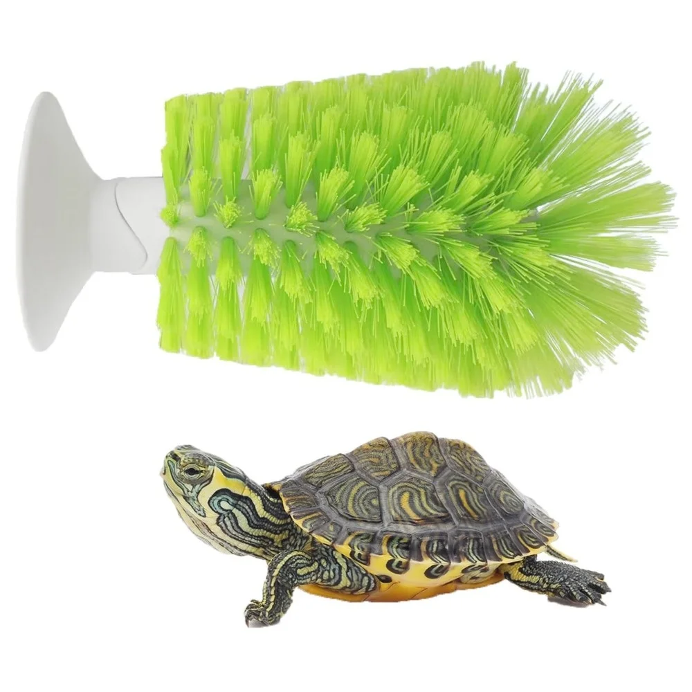 Scrubber Turtle Shell Cleaning Brush Cleanser Brace Small Animal Plastic Aquatic Tortoise
