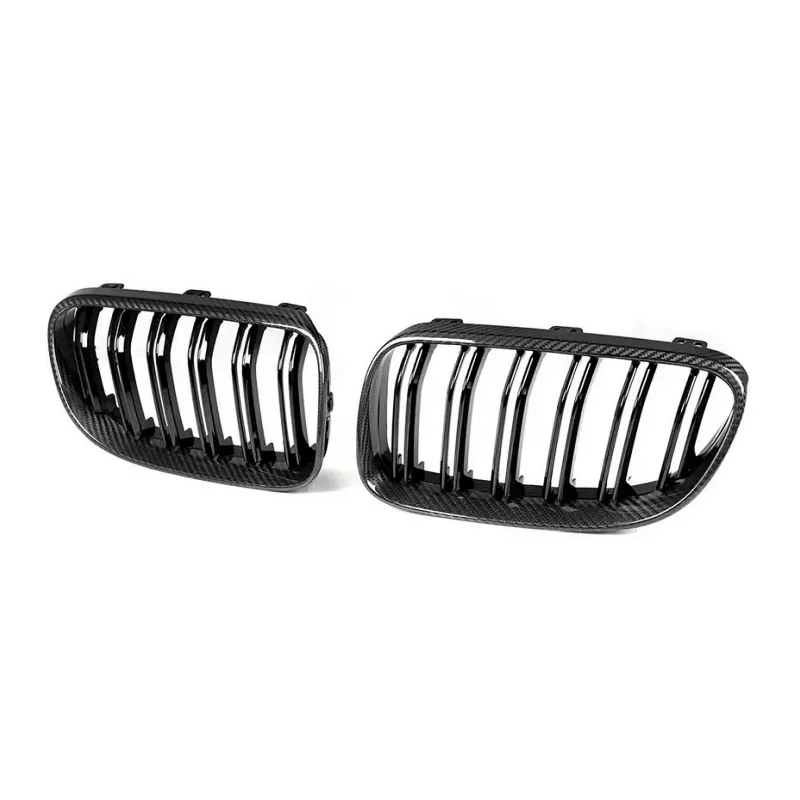 

Used for 06-09 BMW 3 Series E93 carbon fiber dual line style replacement grille grille grille body kit