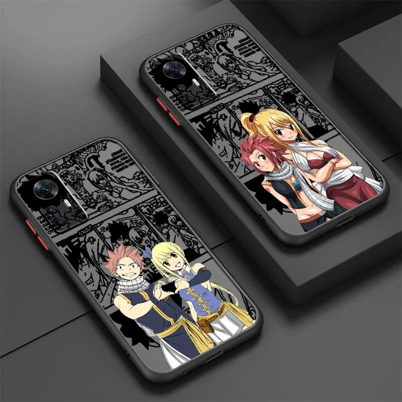 

Edens Zero Manga Cute Frosted Translucent For Xiaomi Mi 13 12 12T 11T 11 11i 10T 10 9T Pro Lite Ultra 5G Cover Phone Case